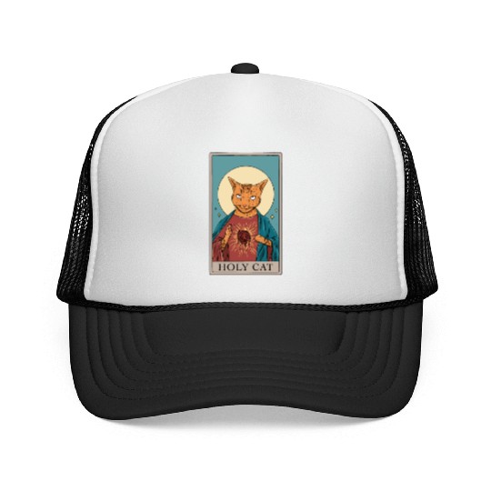 Cat Tarot Design for a Cat Lady or Cat Mom Trucker Caps
