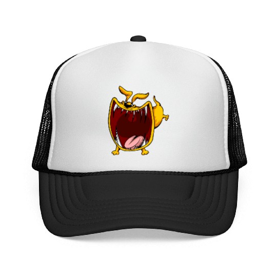 Scary Big Mouth Dog Owners Pet Lover Gift Ideas Trucker Caps