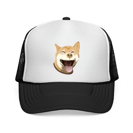 Shiba Inu Happy Dog Owners Pet Lover Gift Ideas Trucker Caps