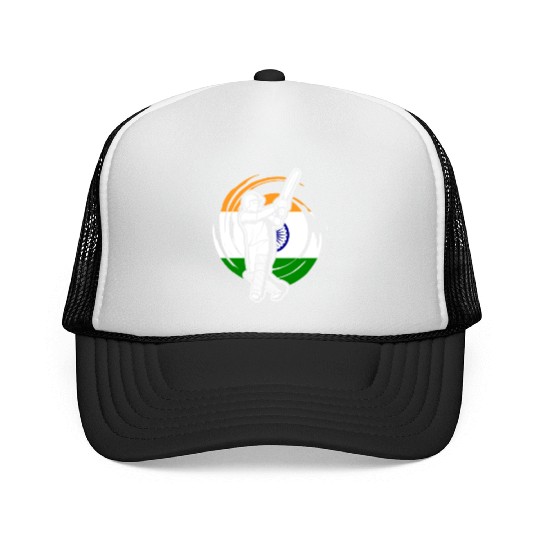 India Cricket Player Trucker Caps