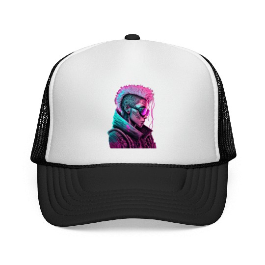 Sci-Fi character Trucker Caps