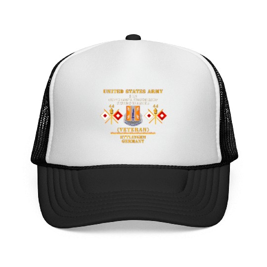44th Signal Bn 31M US Army Veteran Ettlingen GE Trucker Caps