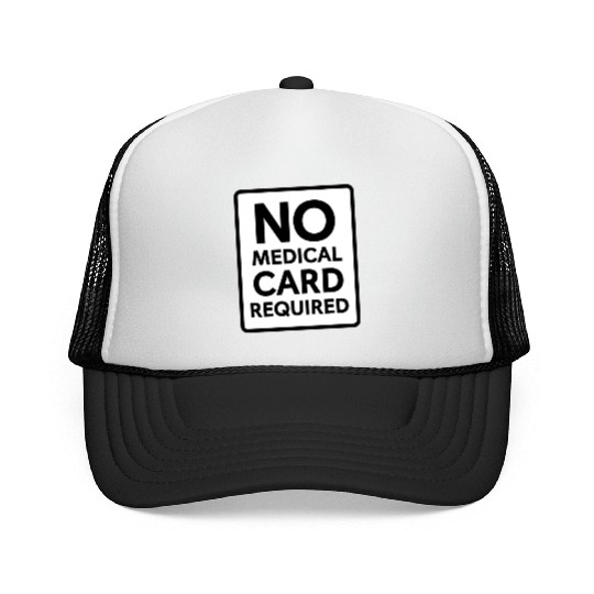 No Medical Card Required Trucker Caps