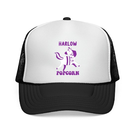 Harlow And Popcorn Merch Popcorn The Pony Trucker Caps
