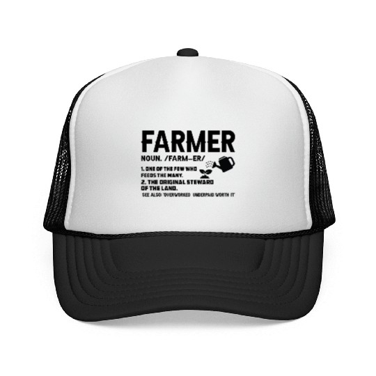 Farming Tractor Farmer Agriculture Appreciation Trucker Caps