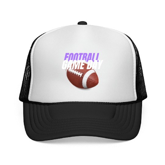 Football Game Day , Sunday Funday Football Season Trucker Caps