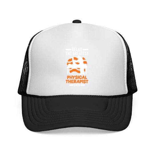 Greatest Physical Therapist Physio Physiotherapist Trucker Caps