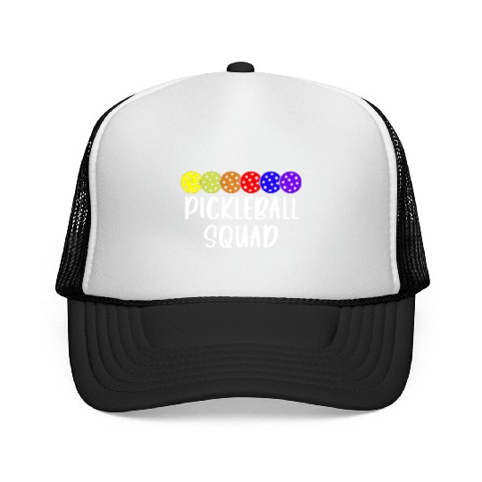 Pickleball Squad Design For Pickleball Players Trucker Caps