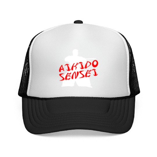 Aikido Sensei Japan Taekwondo Karate Martial Arts Trucker Caps