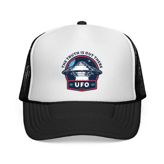 UFO 1947 The Truth Is Out There Trucker Caps