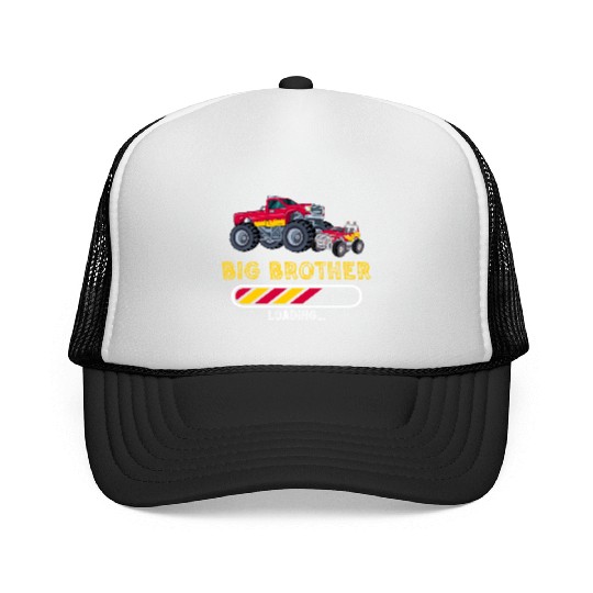 Big brother car monstertruck Trucker Caps