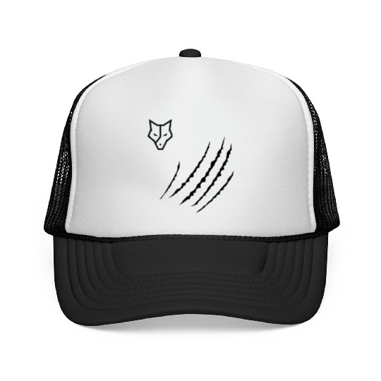 The ferocity of the Tiger in a Print Trucker Caps