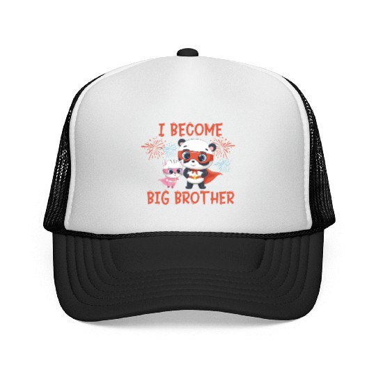 Big brother super hero panda cat 2023 Trucker Caps