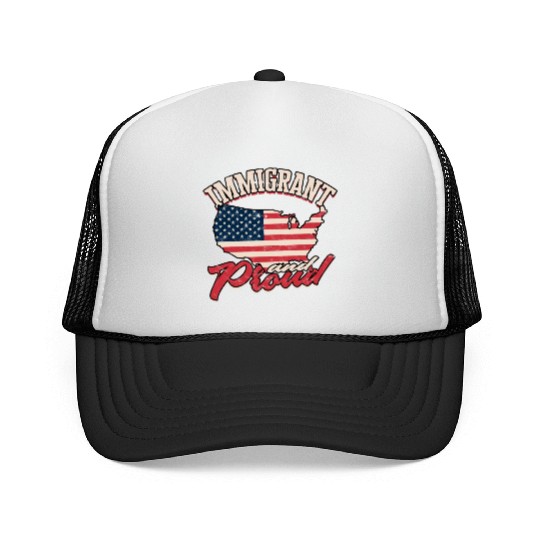 US Immigrant Indigenous USA Immigrants america Trucker Caps