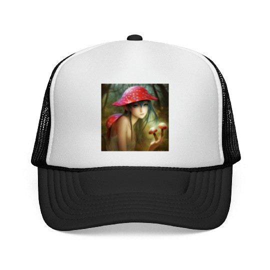 Fungi Fairy Trucker Caps
