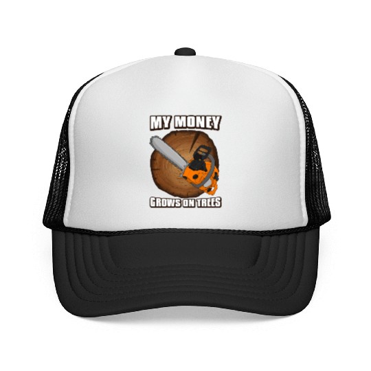 chainsaw Lumberjack Trucker Caps