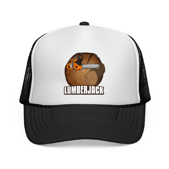 chainsaw Lumberjack Trucker Caps