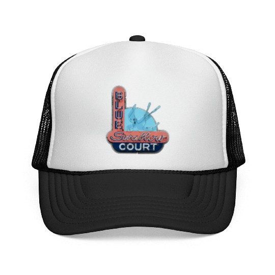 Blue Swallow Court Route 66 Tucumcari Trucker Caps