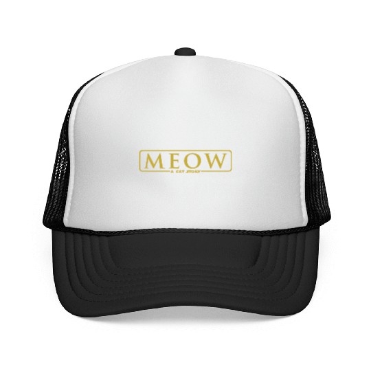 meow - a cat story Trucker Caps