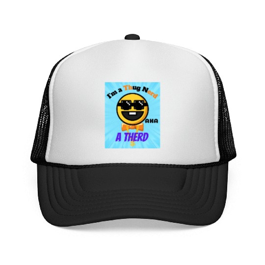Thug Nerd aka Therd funny meme Trucker Caps