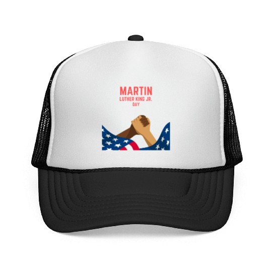 Martin Luther king jr. day Trucker Caps