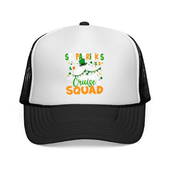 St Patrick s Day Cruise Squad Happy Patricks Day Trucker Caps