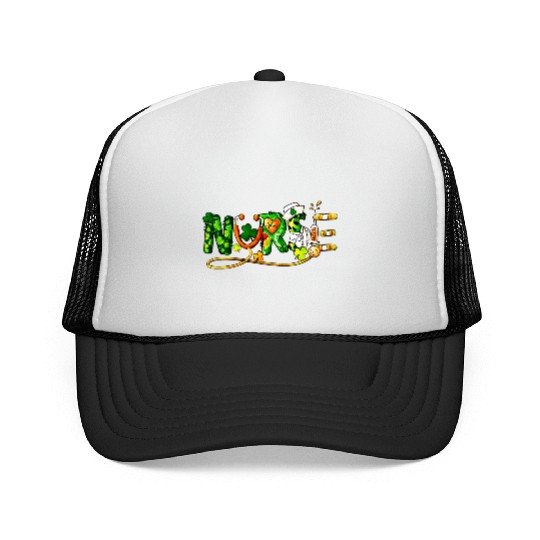 St Patricks Day, Nurse Trucker Caps