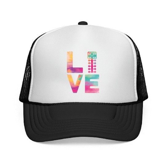 Drag Racing Race Car Watercolor Trucker Caps