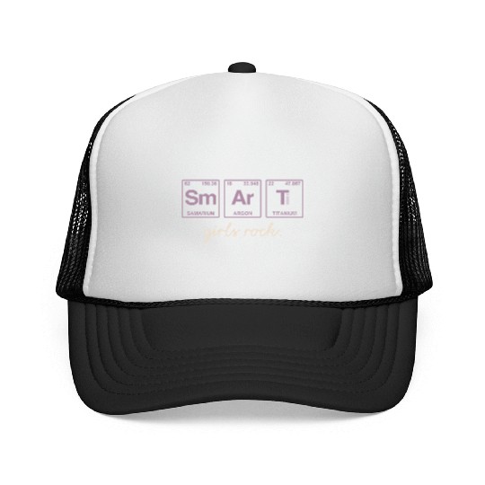 SMART GIRLS ROCK - Elements Periodic Table Trucker Caps