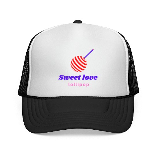 Sweet love -lollipop Trucker Caps