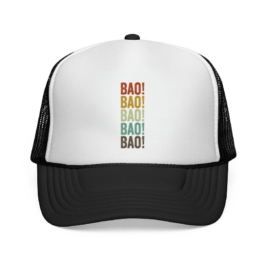 Bao! Dim Sum Lover Chinese Food Dumplings Bao Trucker Caps
