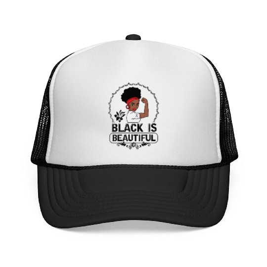 Black Is Beautiful Trucker Caps