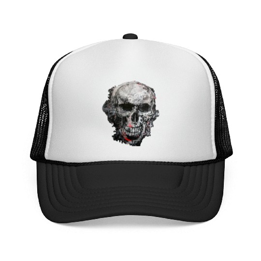 Graffiti Skull Streetwear Trucker Caps