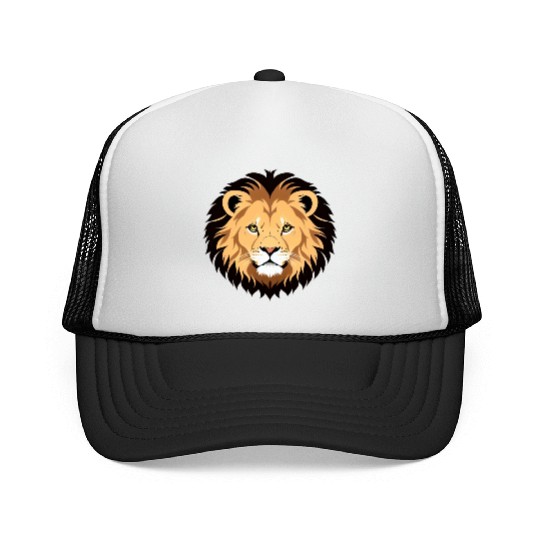 Royal Cartoon Lion - King of the Jungle 10 Trucker Caps