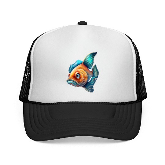 Koi Fish Trucker Caps