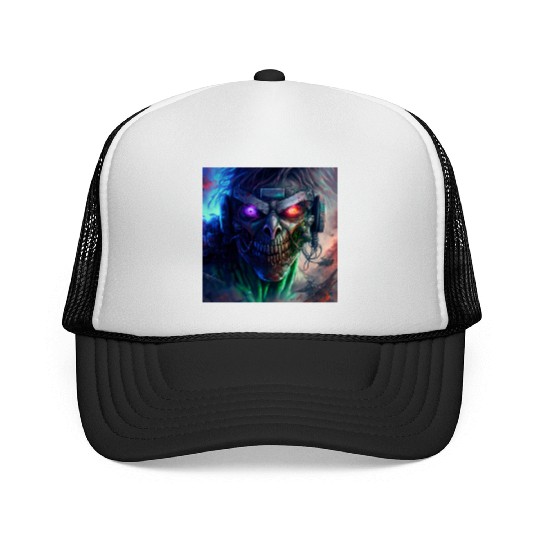 ZOMBIE IRON MAIDEN (version 12) Trucker Caps