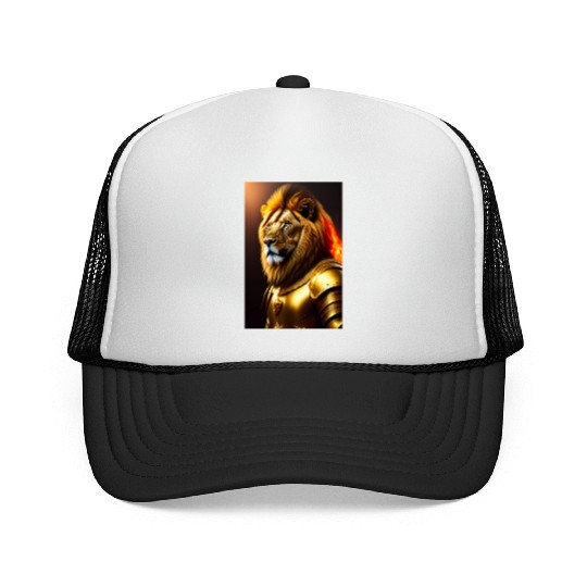 LION KING SOLIDER Trucker Caps
