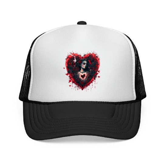 Bloody Valentine Trucker Caps