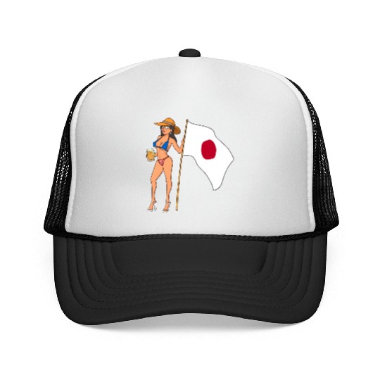 Hot Fan Girl Japan Trucker Caps