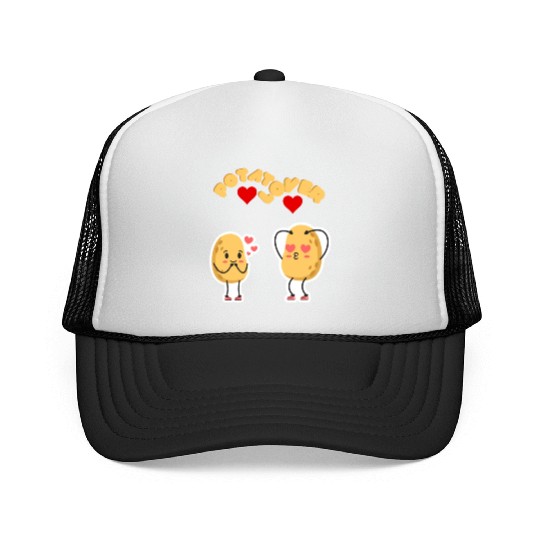 Potatoes Lover I Love Potato Trucker Caps