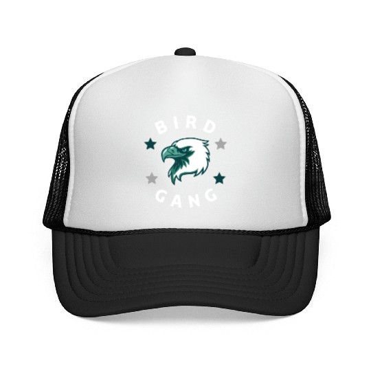 Eagle Bird Gang Funny Philadelphia Trucker Caps