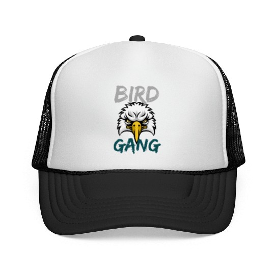 Eagle Bird Gang Funny Philadelphia Trucker Caps