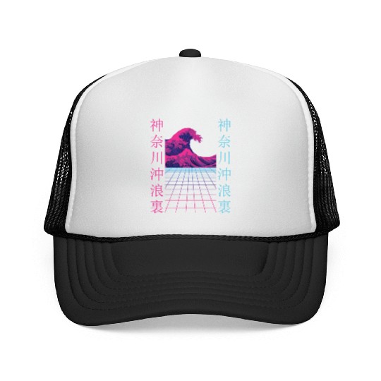 Japanese Retro 80's Vaporwave Japan Streetwear Trucker Caps