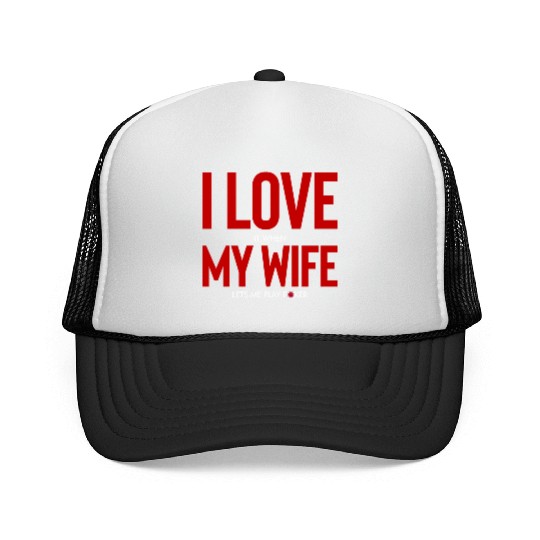 I Love When My Wife Lets Me Play Poker Trucker Caps