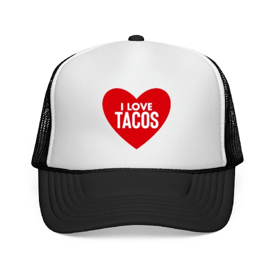 I Love Tacos Trucker Caps