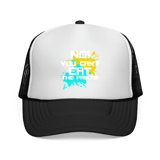 funny art teacher Trucker Caps