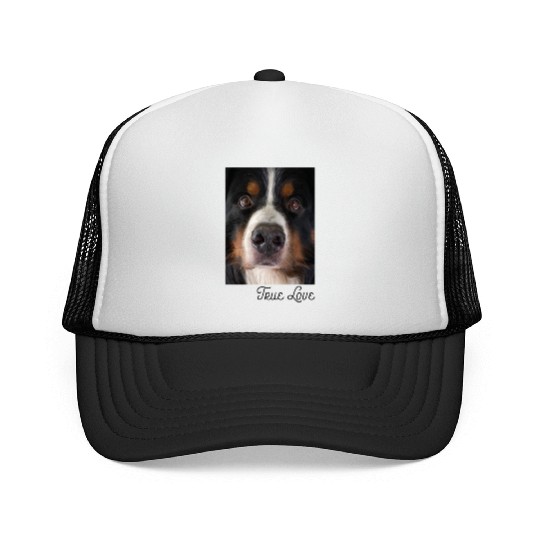 Bernese Mountain Dog Trucker Caps