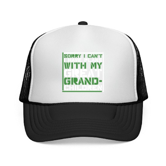 Great Grandparents Grandpa Grandma Trucker Caps