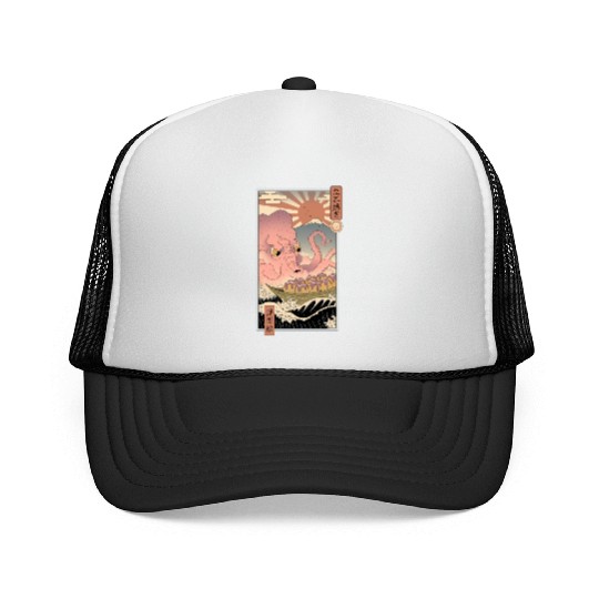 The Great Takoyaki Trucker Caps