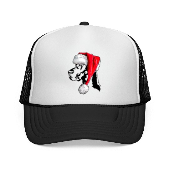 Santa Great Dane Dog Christmas Wilsigns Trucker Caps
